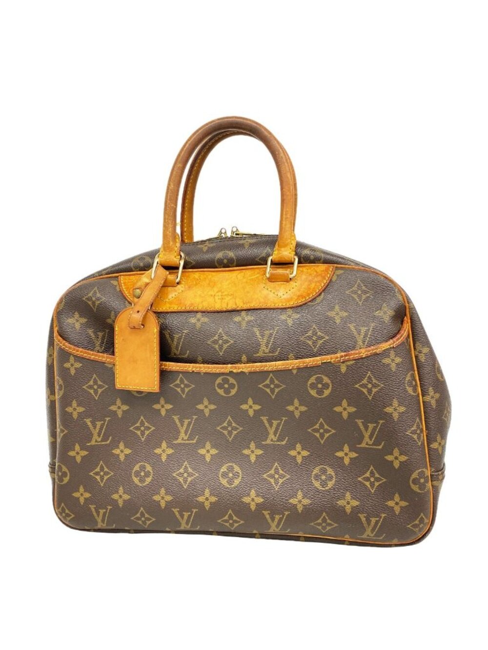 Louis Vuitton Handbag Monogram Deauville Brown